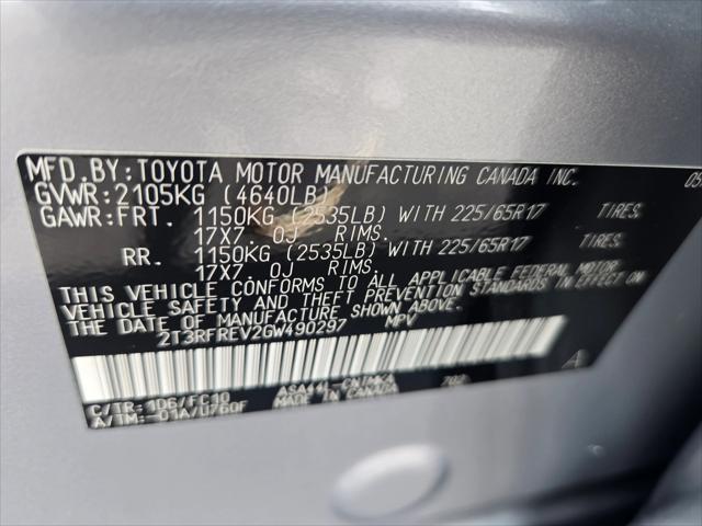 used 2016 Toyota RAV4 car, priced at $18,995