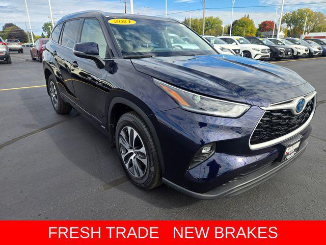 used 2021 Toyota Highlander Hybrid car, priced at $37,336