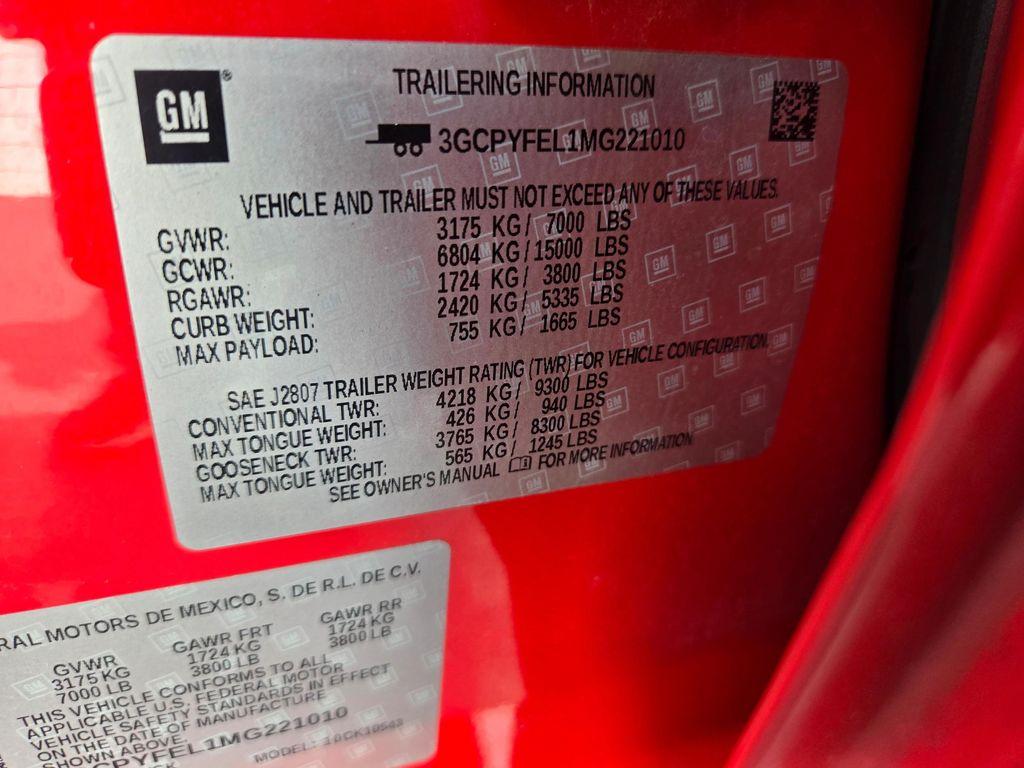 used 2021 Chevrolet Silverado 1500 car, priced at $43,539