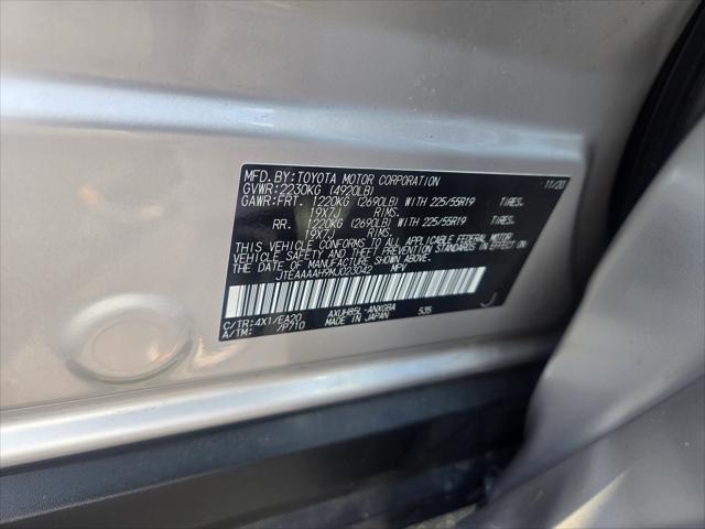 used 2021 Toyota Venza car, priced at $31,899