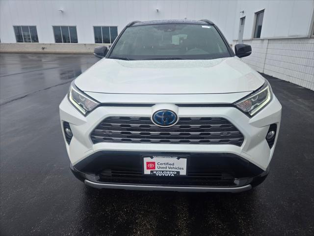 used 2020 Toyota RAV4 Hybrid car, priced at $29,631