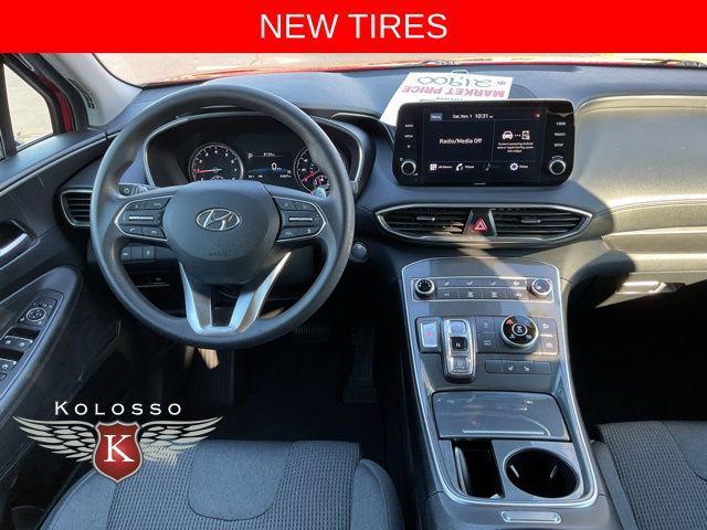 used 2021 Hyundai Santa Fe car, priced at $19,900