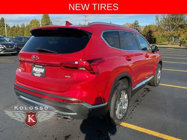 used 2021 Hyundai Santa Fe car, priced at $19,900