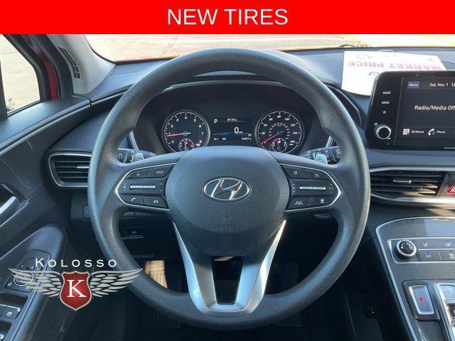 used 2021 Hyundai Santa Fe car, priced at $19,900