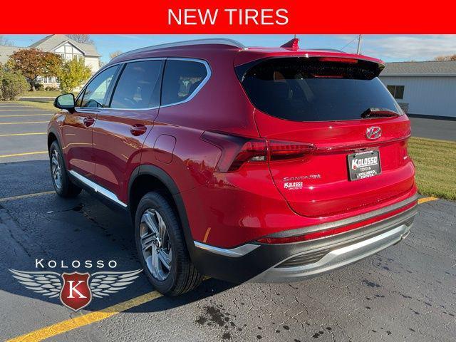 used 2021 Hyundai Santa Fe car, priced at $19,900