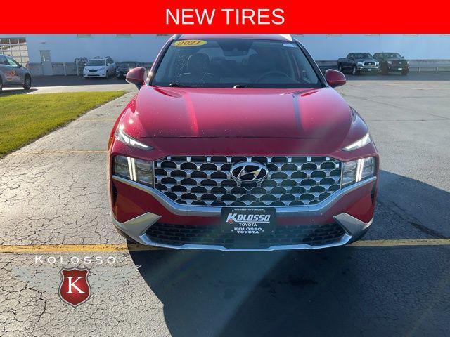 used 2021 Hyundai Santa Fe car, priced at $19,900