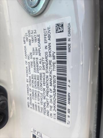 used 2021 Honda CR-V car, priced at $25,390