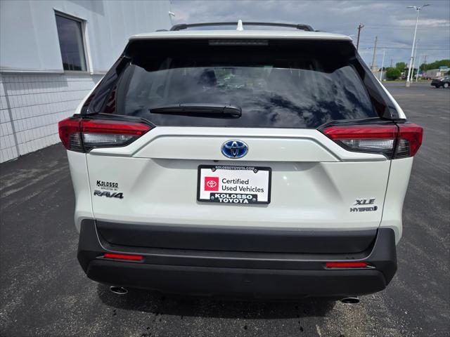 used 2022 Toyota RAV4 Hybrid car, priced at $39,900