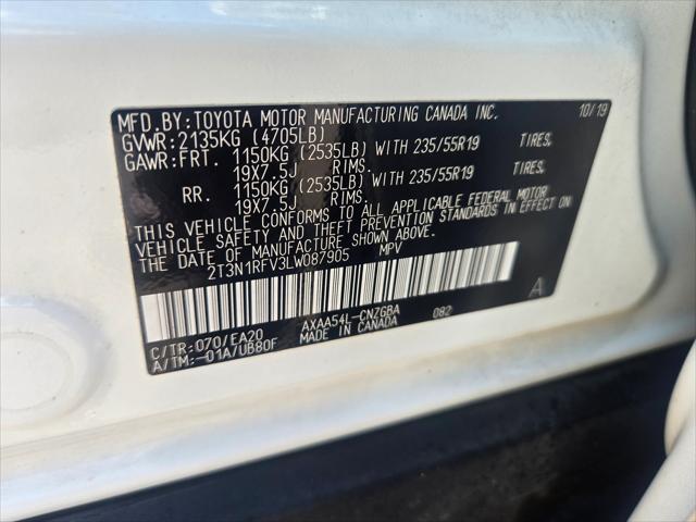 used 2020 Toyota RAV4 car, priced at $33,900