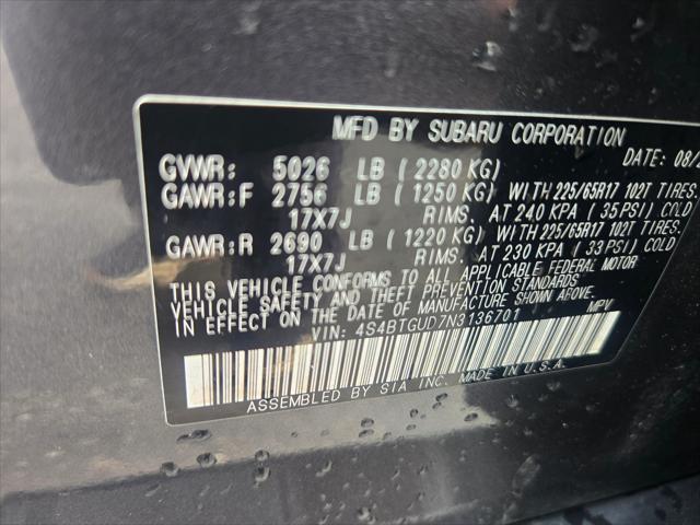 used 2022 Subaru Outback car, priced at $29,343