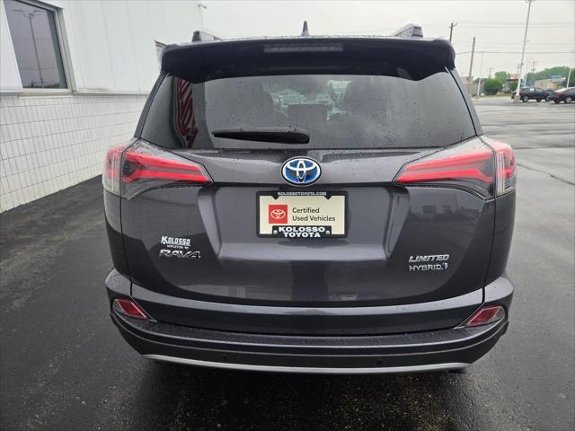 used 2018 Toyota RAV4 Hybrid car, priced at $24,900