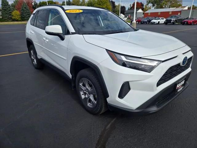 used 2023 Toyota RAV4 Hybrid car, priced at $26,910