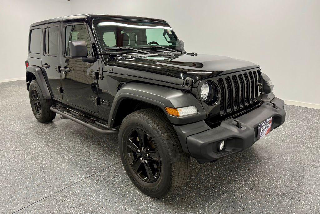 used 2021 Jeep Wrangler Unlimited car, priced at $32,574