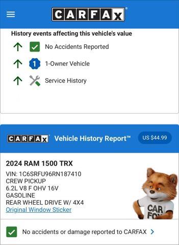 used 2024 Ram 1500 car, priced at $100,974