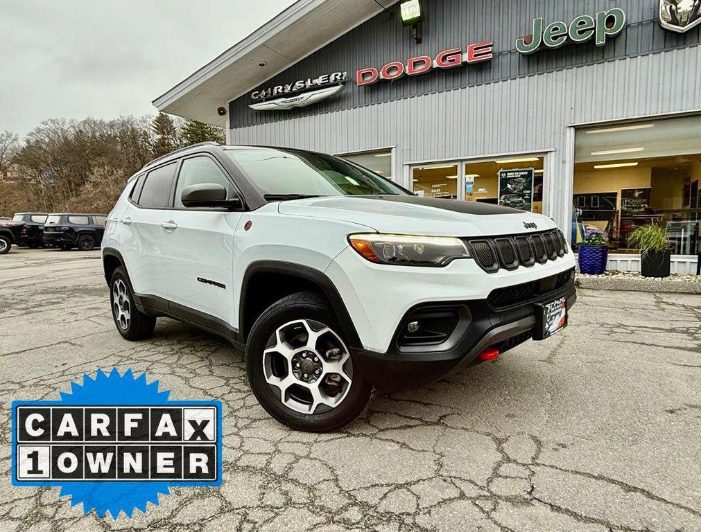 used 2022 Jeep Compass car, priced at $22,974