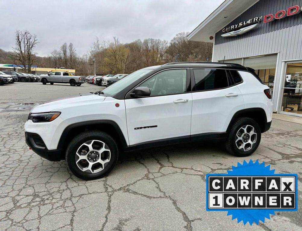 used 2022 Jeep Compass car, priced at $22,974