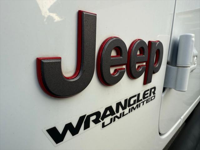 used 2021 Jeep Wrangler Unlimited car, priced at $43,974