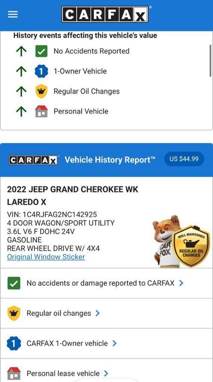 used 2022 Jeep Grand Cherokee car, priced at $28,574