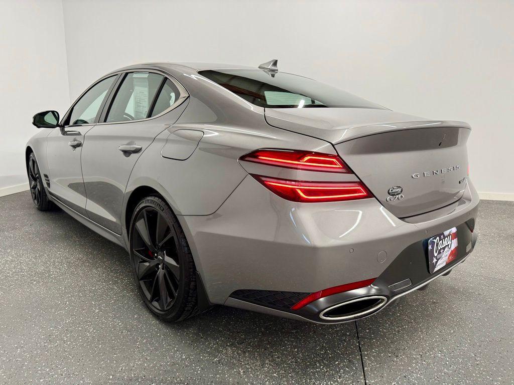used 2023 Genesis G70 car, priced at $36,574