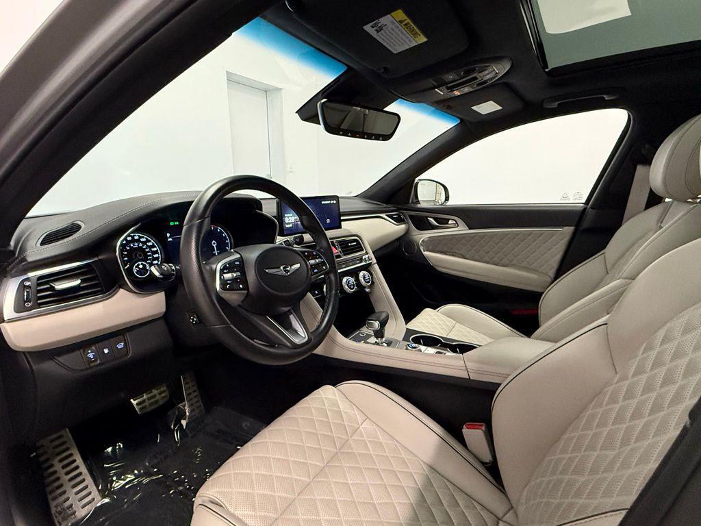 used 2023 Genesis G70 car, priced at $36,574