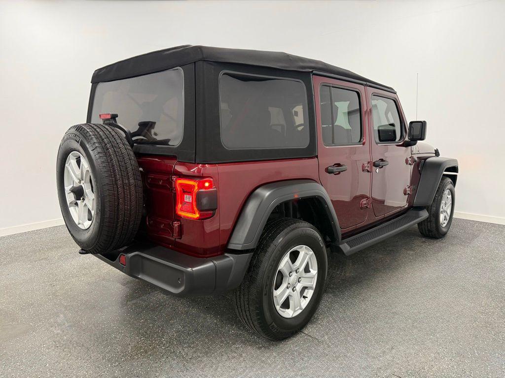used 2022 Jeep Wrangler Unlimited car, priced at $28,974