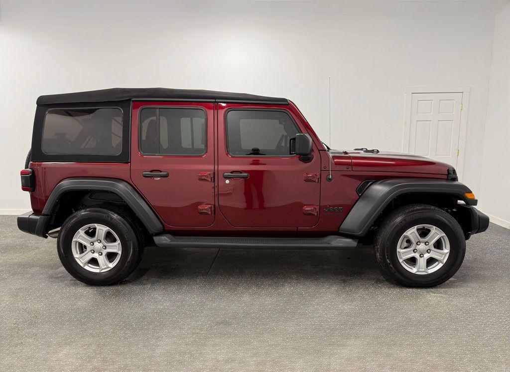 used 2022 Jeep Wrangler Unlimited car, priced at $28,974