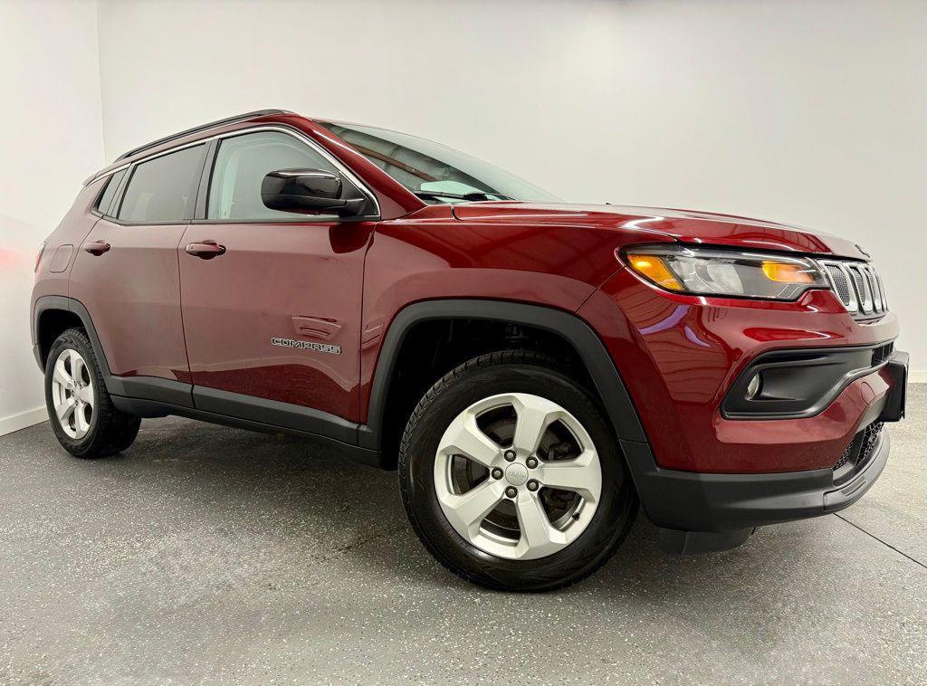 used 2022 Jeep Compass car, priced at $18,574