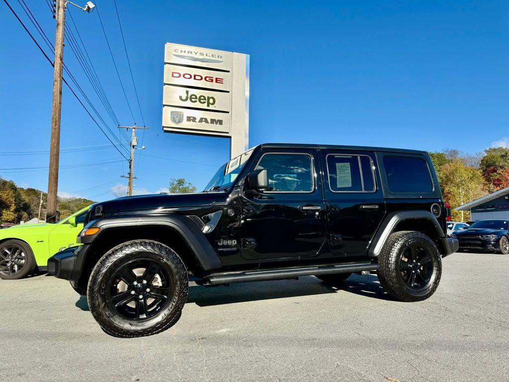 used 2022 Jeep Wrangler Unlimited car, priced at $28,974