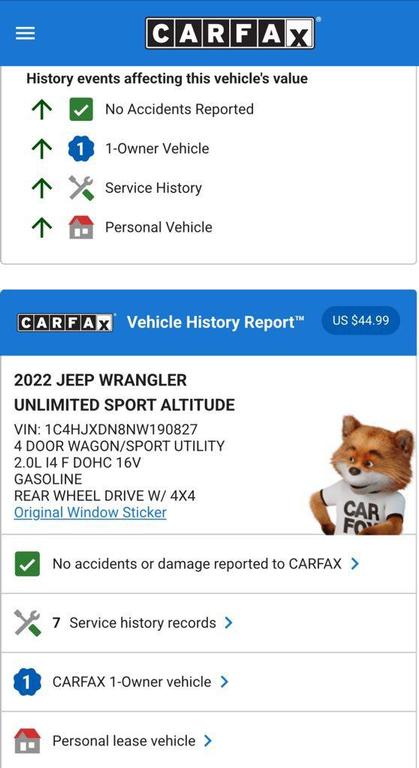 used 2022 Jeep Wrangler Unlimited car, priced at $28,974