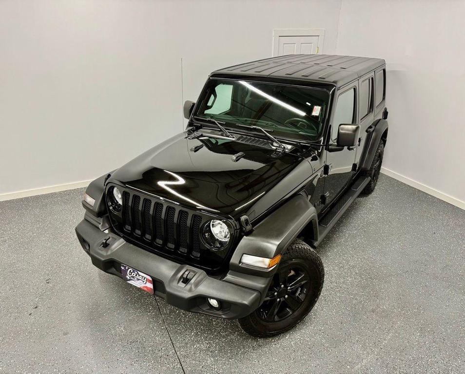 used 2022 Jeep Wrangler Unlimited car, priced at $28,974