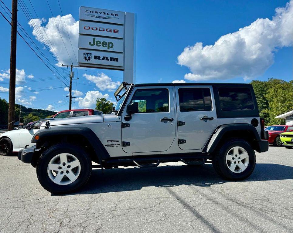 used 2017 Jeep Wrangler Unlimited car, priced at $14,974