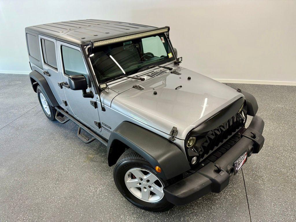 used 2017 Jeep Wrangler Unlimited car, priced at $14,974