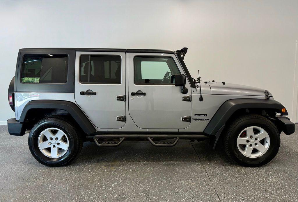 used 2017 Jeep Wrangler Unlimited car, priced at $14,974