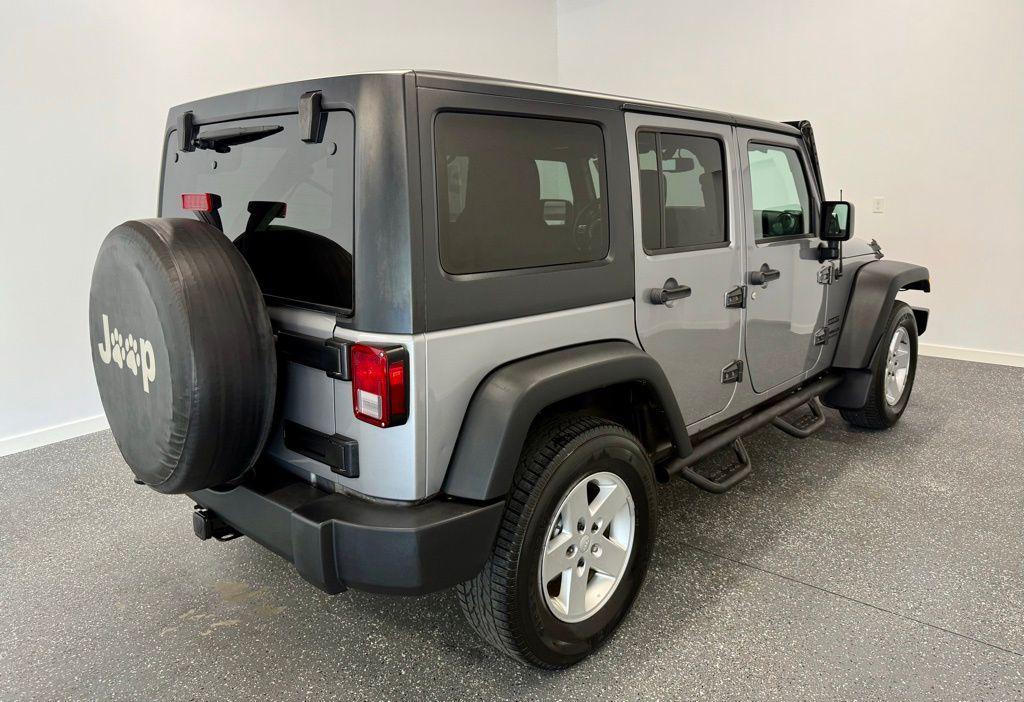used 2017 Jeep Wrangler Unlimited car, priced at $14,974