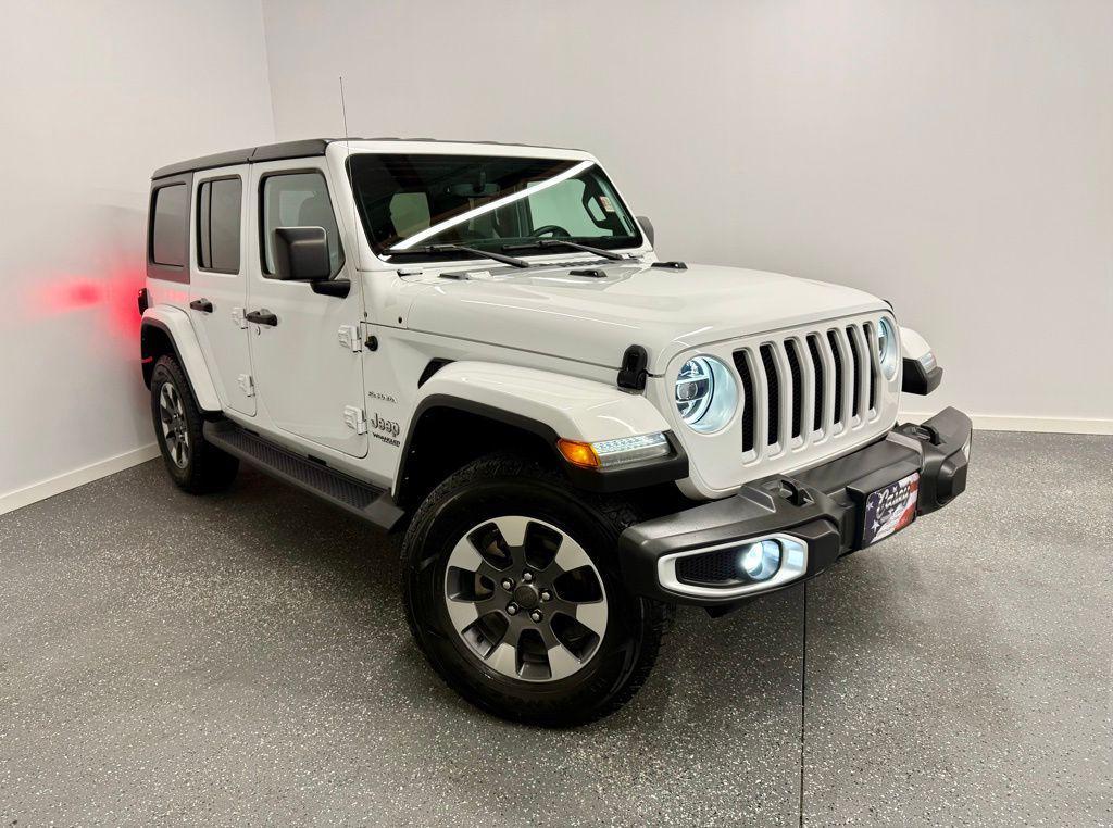 used 2022 Jeep Wrangler Unlimited car, priced at $36,574