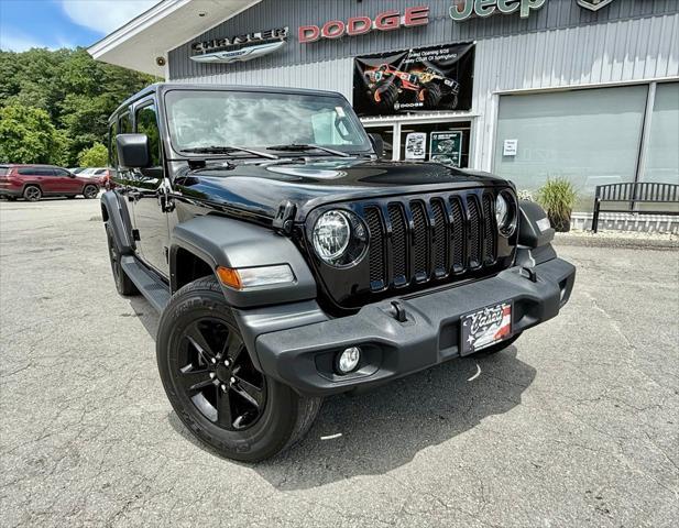 used 2021 Jeep Wrangler Unlimited car, priced at $28,974