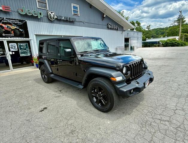 used 2021 Jeep Wrangler Unlimited car, priced at $28,974