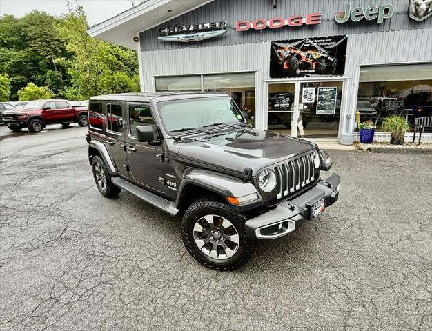 used 2018 Jeep Wrangler Unlimited car, priced at $22,974