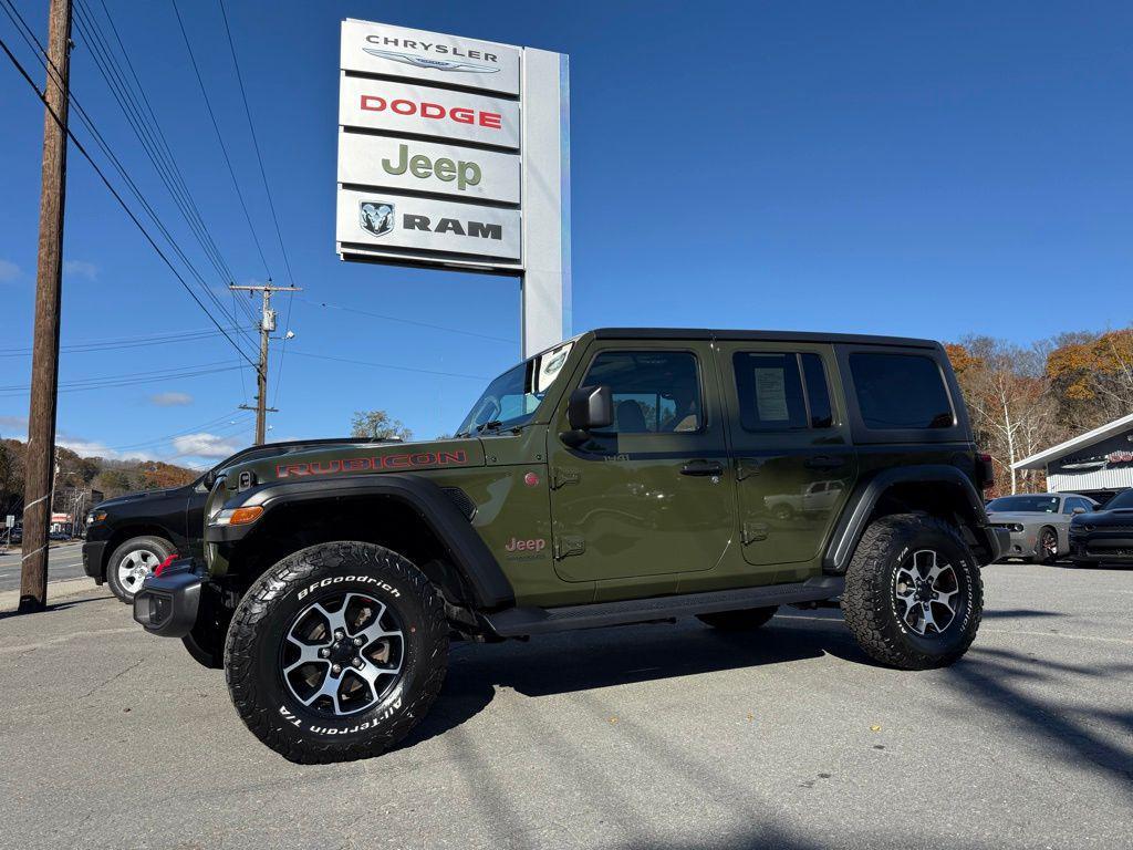 used 2021 Jeep Wrangler Unlimited car, priced at $38,974