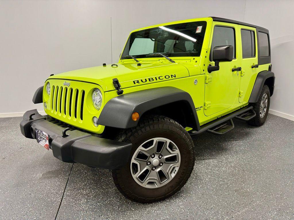 used 2017 Jeep Wrangler Unlimited car, priced at $19,894