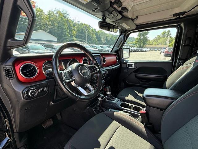 used 2021 Jeep Wrangler Unlimited car, priced at $34,974
