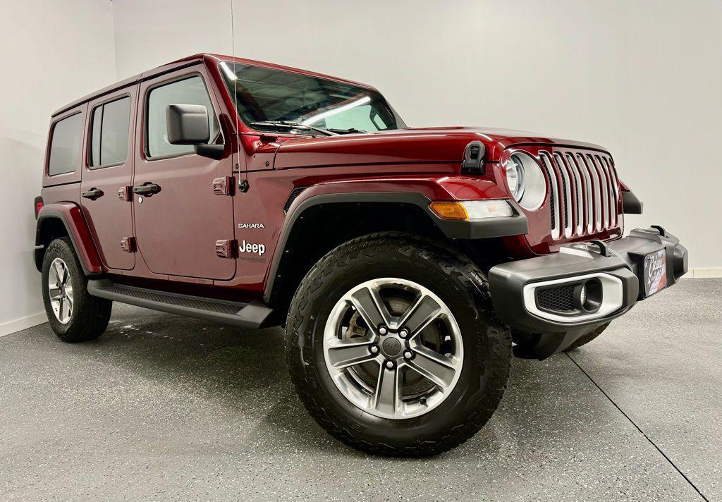used 2021 Jeep Wrangler Unlimited car, priced at $29,974