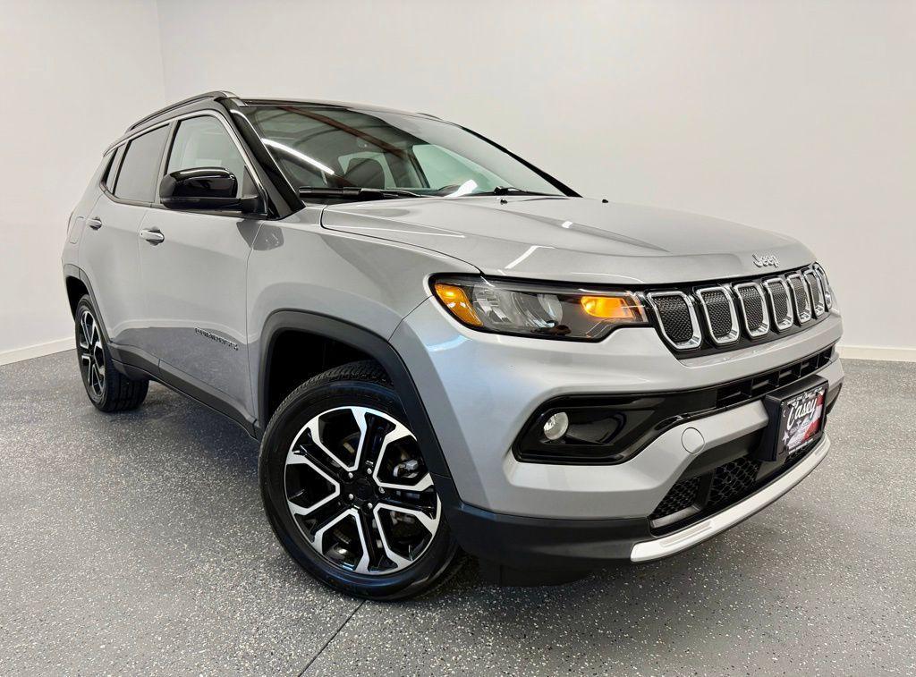 used 2022 Jeep Compass car, priced at $21,974