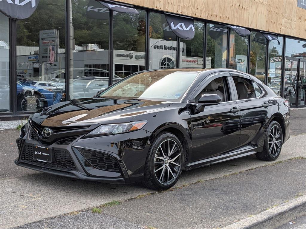used 2021 Toyota Camry car, priced at $17,995