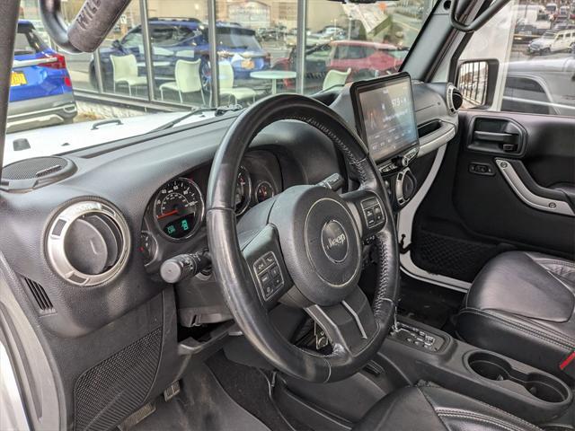 used 2017 Jeep Wrangler Unlimited car, priced at $17,895