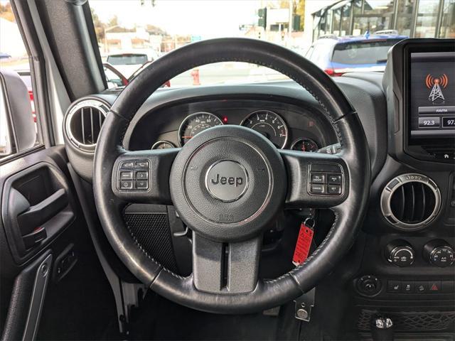 used 2017 Jeep Wrangler Unlimited car, priced at $17,895