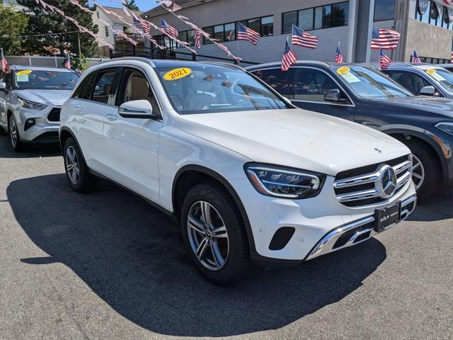 used 2021 Mercedes-Benz GLC 300 car, priced at $29,595