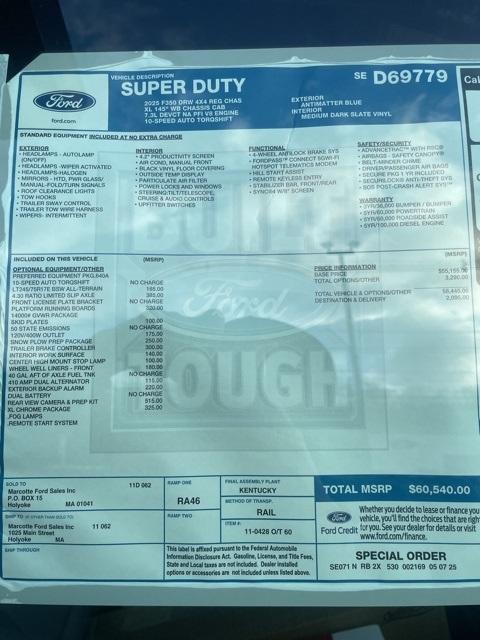 new 2025 Ford F-350 car, priced at $57,040