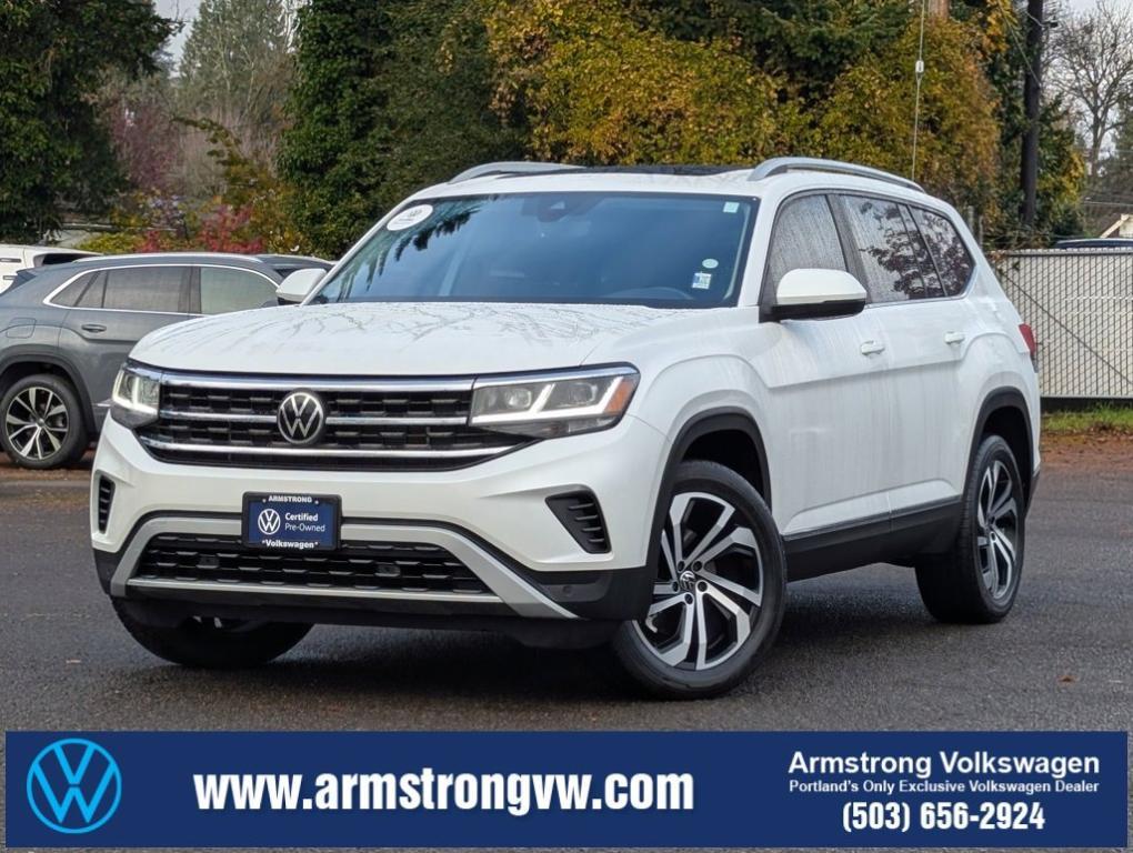 used 2022 Volkswagen Atlas car, priced at $31,000