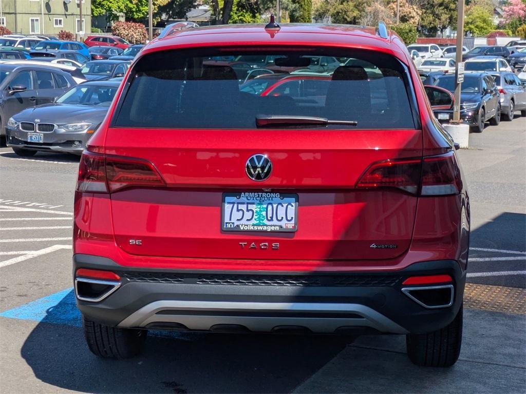 used 2024 Volkswagen Taos car, priced at $26,990